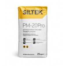 Siltek Pro PM-20 Штукатурка гіпсова універсальна (25 кг) Siltek Pro PM-20 Штукатурка гіпсова універсальна (25 кг)